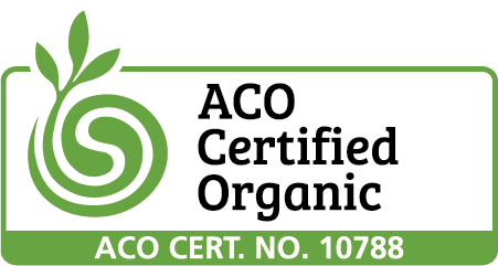 Aco certified organic logo